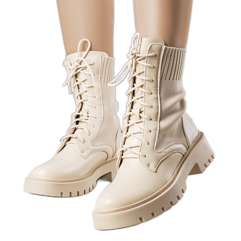 BM Béžové tenisky od Ensley béžový BM Béžové tenisky od Ensley béžový