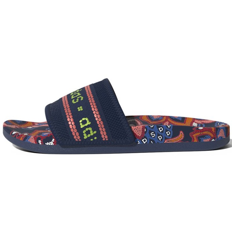 Pantofle Adidas Adilette Comfort W GV7086 červené námořnická modrá růžový zelená