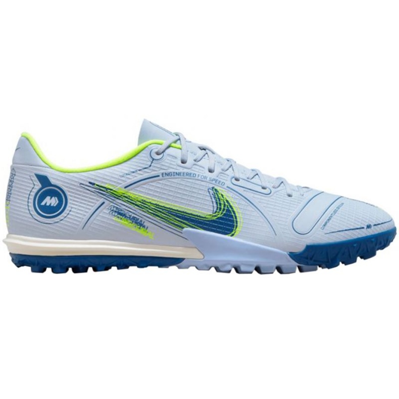 Kopačky Nike Mercurial Vapor 14 Academy Tf M DJ2879-054 modrý modrý