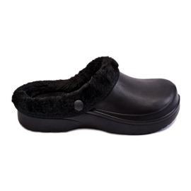 PM2 Dámské pěnové hřejivé pantofle Crocs Black Cova černý