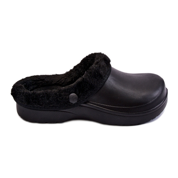 PM2 Dámské pěnové hřejivé pantofle Crocs Black Cova černá