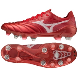 Kopačky Mizuno Morelia Neo Iii ß Elite Mix M P1GC229160 červený pomeranče a červené