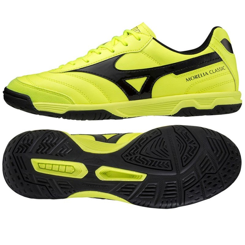 Kopačky Mizuno Morelia Sala Classic In Q1GA220245 žlutá žluté