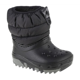 Boty Crocs Classic Neo Puff Boot Toddler 207683-001 černý