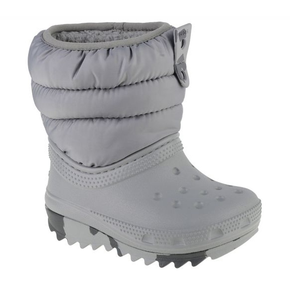 Boty Crocs Classic Neo Puff Boot Toddler 207683-007 šedá