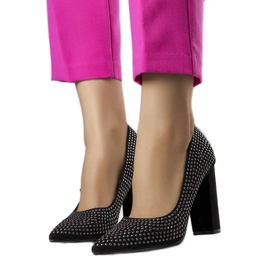 Černé lodičky Torins na bloku černý