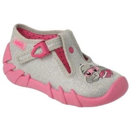 Dětské boty Befado speedy 110N454 růžový stříbrný Dětské boty Befado speedy 110N454 růžový stříbrný