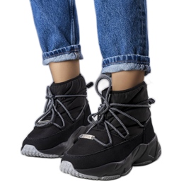 Černé sněhule Big Star KK274274 černý