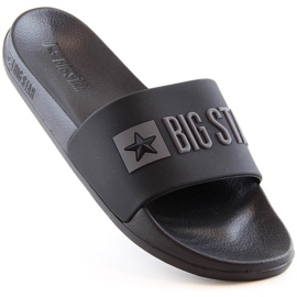 Big Star FF274A200 černé dámské bazénové pantofle černý