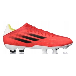 Boty adidas X Speedflow.3 Fg M FY3298 červený pomeranče a červené