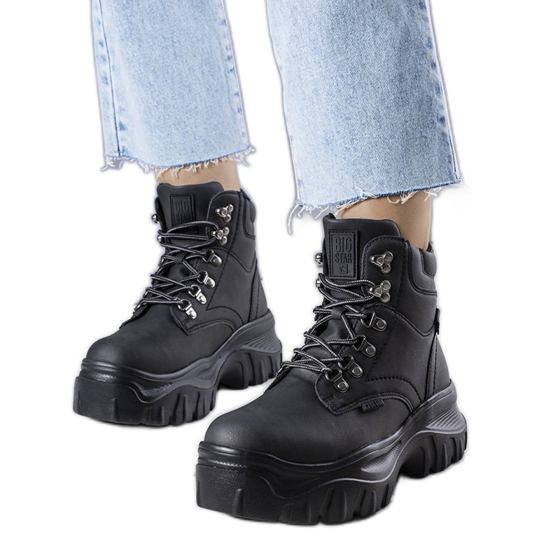 Big Star černé boty KK274368 černá