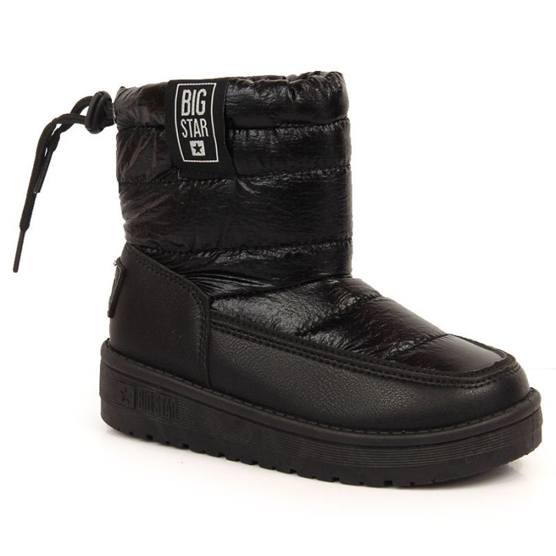 Metalické sněhule Big Star KK374220 černá Metalické sněhule Big Star KK374220 černá