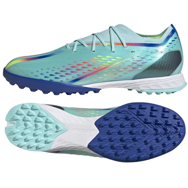 Kopačky Adidas X Speedportal.1 Tf M GW8972 modrý modrý Kopačky Adidas X Speedportal.1 Tf M GW8972 modrý modrý
