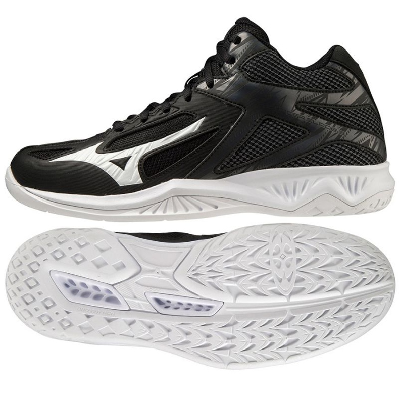Volejbalové boty Mizuno Thunder Blade 3 Mid V1GA217501 černá černá Volejbalové boty Mizuno Thunder Blade 3 Mid V1GA217501 černá černá
