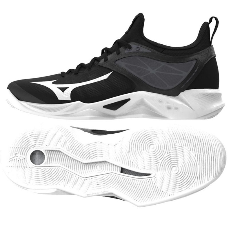 Volejbalové boty Mizuno Wave Dimension M V1GA224001 černá černá