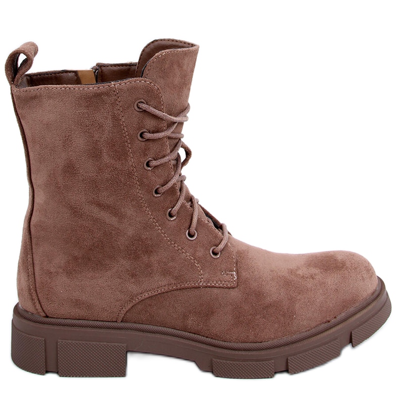 BM Šněrovačky Turner Khaki hnědý