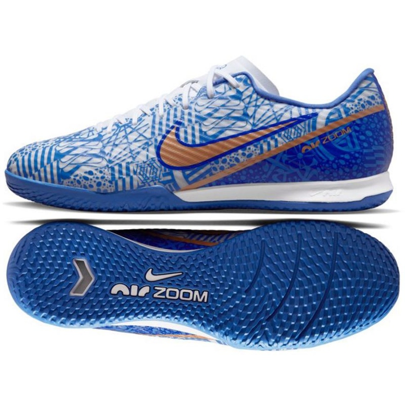 Kopačky Nike Zoom Mercurial Vapor 15 Academy CR7 Ic M DQ5313 182 modrý modrý Kopačky Nike Zoom Mercurial Vapor 15 Academy CR7 Ic M DQ5313 182 modrý modrý