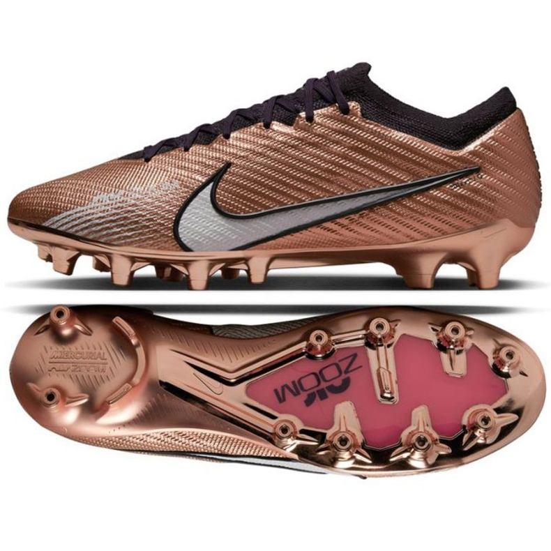 Kopačky Nike Zoom Mercurial Vapor 15 Elite Qatar AG-Pro M DR5935 810 zlatý zlatý