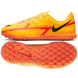 Kopačky Nike Phantom GT2 Club Tf Jr DC0827 808 pomerančový pomeranče a červené