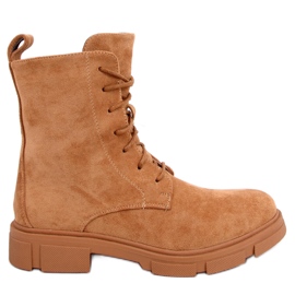 PA1 Šněrovačky Zoe Camel béžový
