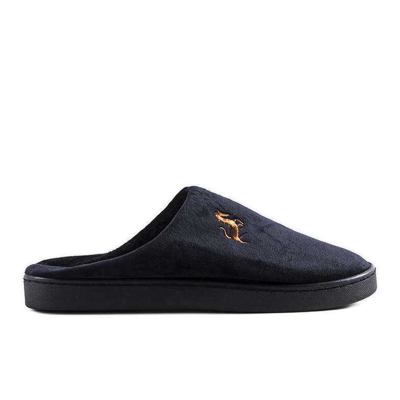 Černé pánské pantofle Presse černá