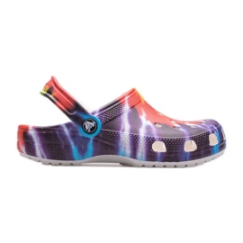 Clogs Crocs Tie Dye Graphic Jr 206995-90H vícebarevný Clogs Crocs Tie Dye Graphic Jr 206995-90H vícebarevný