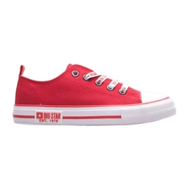 Boty, tenisky Big Star Jr. KK374047 červený