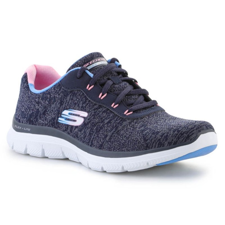 Boty Skechers Flex Appeal 4.0 - Fresh 149570-NVMT modrý