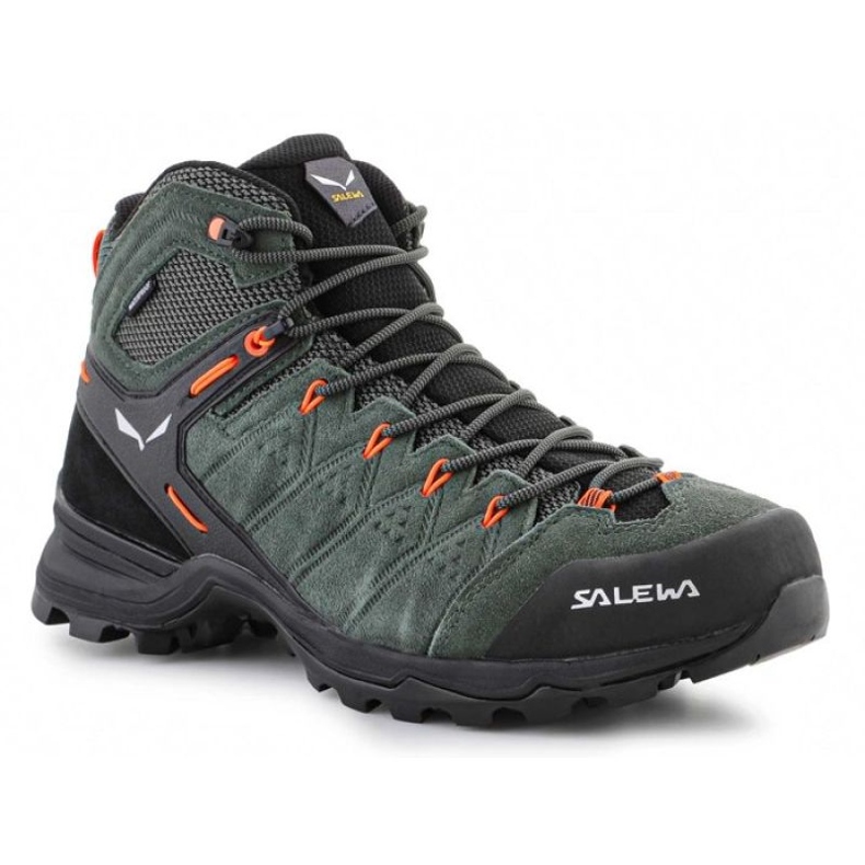 Boty Salewa Ms Alp Mate Mid Wp M 61384-5400 zelená