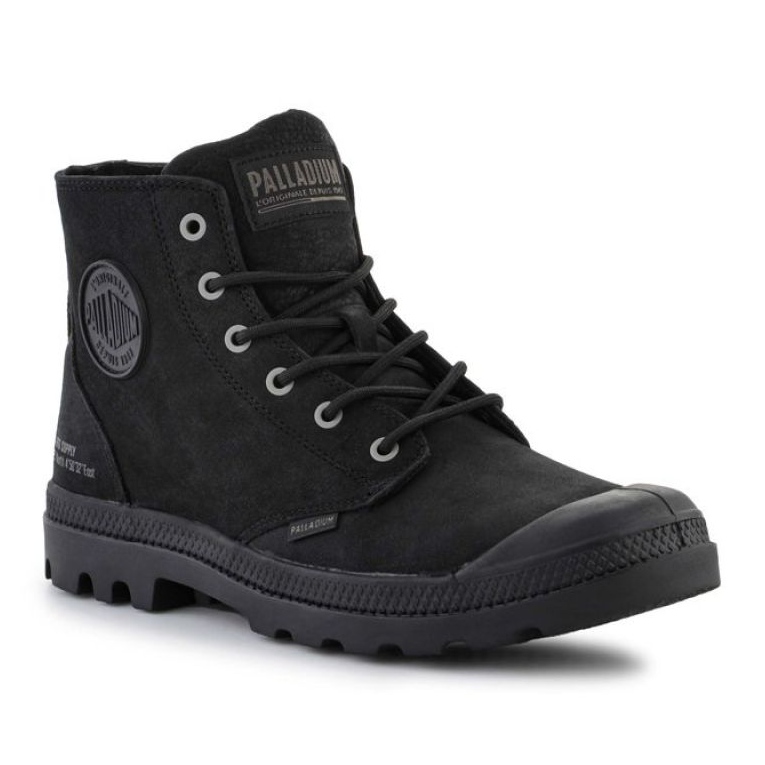 Boty Palladium Pampa Hi Supply Lth U 77963-001-M černá