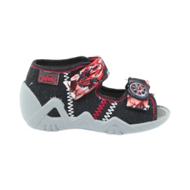 Befado dětské sandály pantofle 250p055 šedá Befado dětské sandály pantofle 250p055 šedá