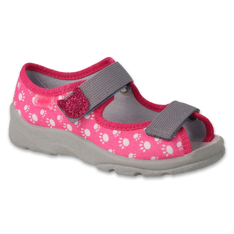 Dětské boty Befado 969Y166 růžový šedá