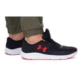 Boty Under Armour Charged Pursiut 3 Twist 3025945-002 černá Boty Under Armour Charged Pursiut 3 Twist 3025945-002 černá