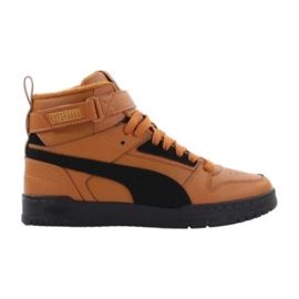 Boty Puma Rbd Game Wtr M 387604 03 hnědý černá žlutá Boty Puma Rbd Game Wtr M 387604 03 hnědý černá žlutá