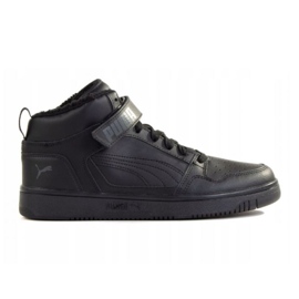 Boty Puma Rebound Mid Strap Wtr M 38637601 černý