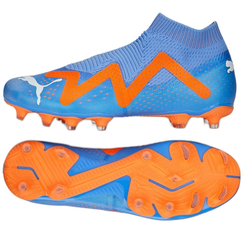 Kopačky Puma Future Match Ll FG/AG 107176 01 modrý modrý