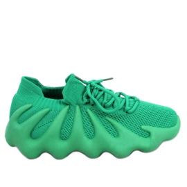 BM Ponožkové tenisky Eaton Green zelený