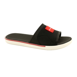 Pánské pantofle Rider Spider Slide Ad 11795 AG359 Black/Red černý
