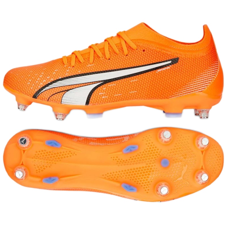 Kopačky Puma Ultra Match MxSG M 107216 01 oranžový pomeranče a červené