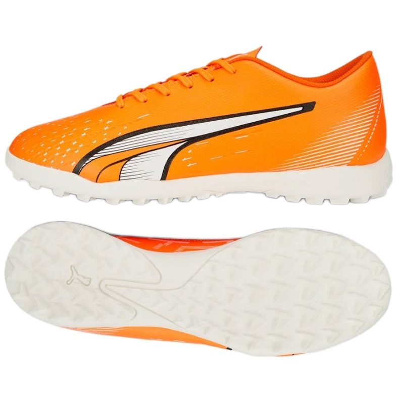 Kopačky Puma Ultra Play Tt 107226 01 oranžový pomeranče a červené