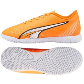 Kopačky Puma Ultra Play It 107237 01 pomerančový pomeranče a červené