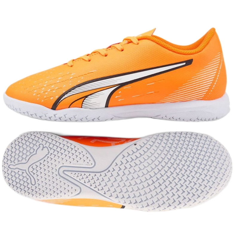 Kopačky Puma Ultra Play It 107237 01 oranžový pomeranče a červené