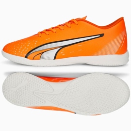 Kopačky Puma Ultra Play It 107227 01 pomerančový pomeranče a červené