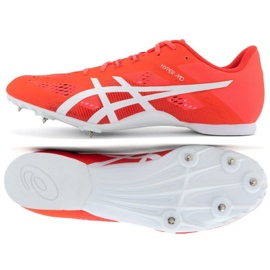 Boty Asics Hyper Md 8 s hroty na střední vzdálenost 1093A198 702 pomerančový