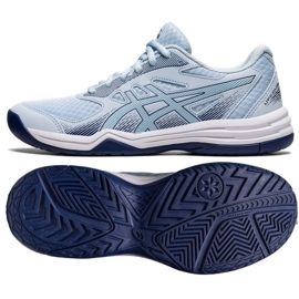 Volejbalové boty Asics Upcourt 5 W 1072A088 401 modrý modrý