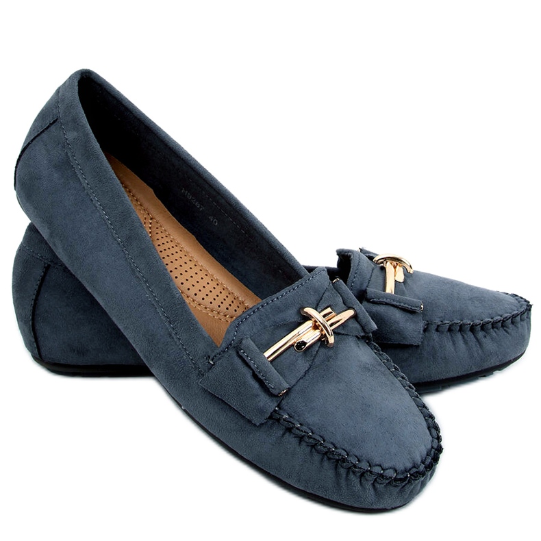 Dámské mokasíny Lyset Gris šedá