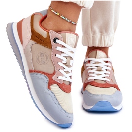 Dámská sportovní obuv Memory Foam System Big Star LL274348 Vícebarevná vícebarevný