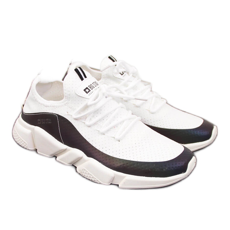 Dámská sportovní obuv petrol white Big Star FF274A052 bílý