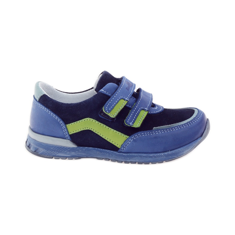 Chlapecké boty s tuřínem Ren But 3261 gr vícebarevný zelená modrý