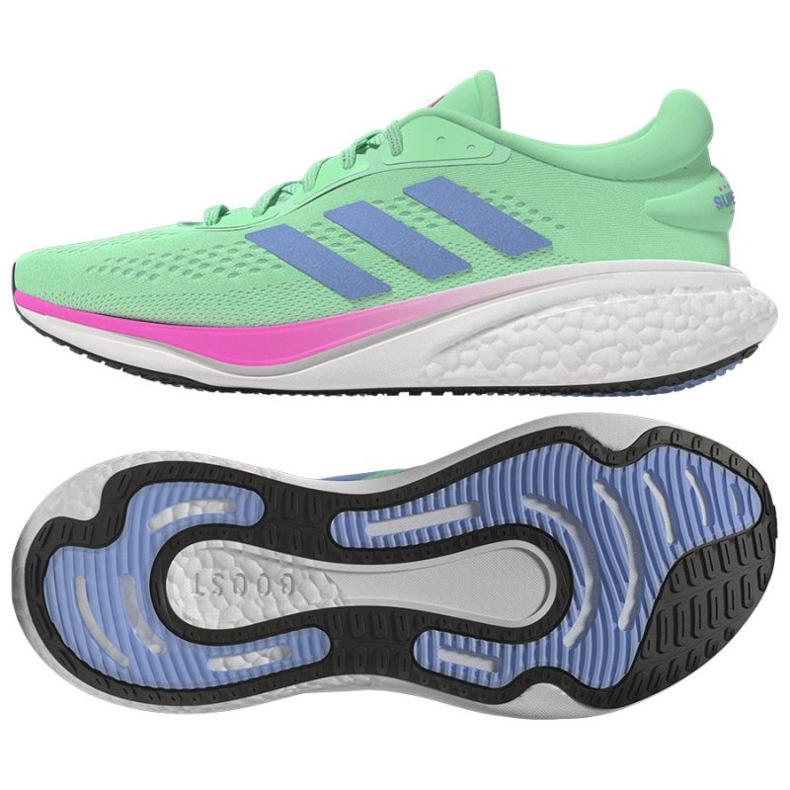 Běžecké boty adidas SuperNova 2 HR0109 modrý